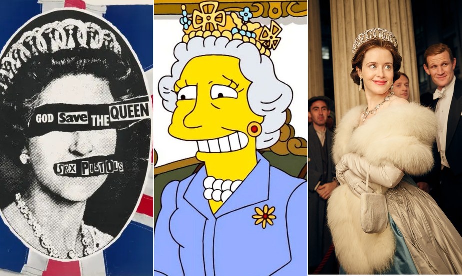 Do Sex Pistols aos Simpsons: a rainha Elizabeth II na cultura popular