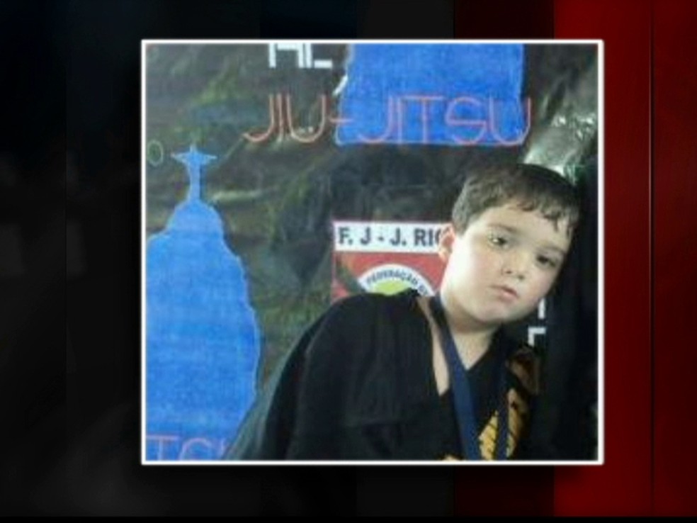 Menino foi morto em Barra do Piraí  — Foto: Reprodução Globo News