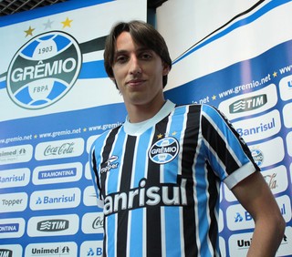 Geromel zagueiro do Grêmio 