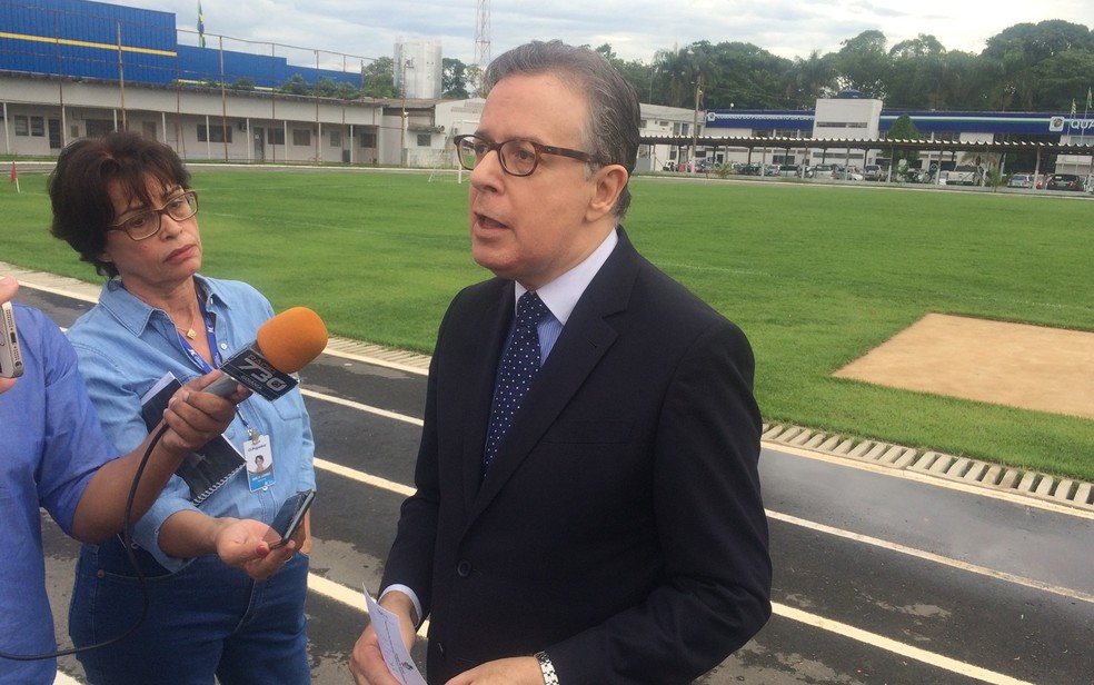 Secretário de Segurança de Goiás, Ricardo Balestreri, diz que cuidados com presos serão 'triplicados' (Foto: Vitor Santana/G1)
