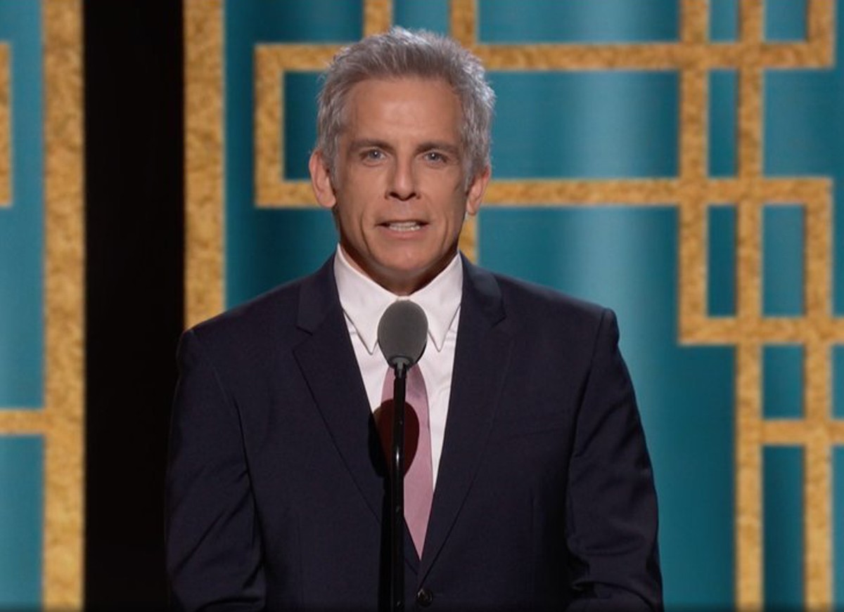 78th ANNUAL GOLDEN GLOBE AWARDS -- Pictured in this screen grab: Ben Stiller at the 78th Annual Golden Globe Awards on February 28, 2021. -- (Photo by: NBC) (Foto: NBC)