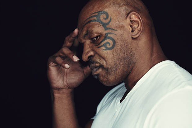 Mike Tyson e sua tatuagem na cara (Foto: Getty Images)