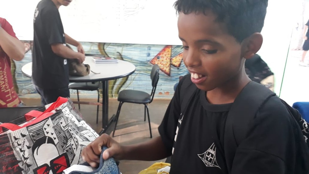Sharley Ângelo Andrade Sirqueira, de 14 anos, foi morto a tiros no DF  — Foto: Arquivo pessoal