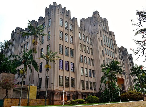 Em 1978, a fachada do edifício do Instituto Biológico foi restaurada (Foto: Belrocha94 / Wikimmedia Commons)