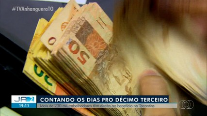 Mais de 230 mil trabalhadores do Tocantins têm direto ao 13° salário