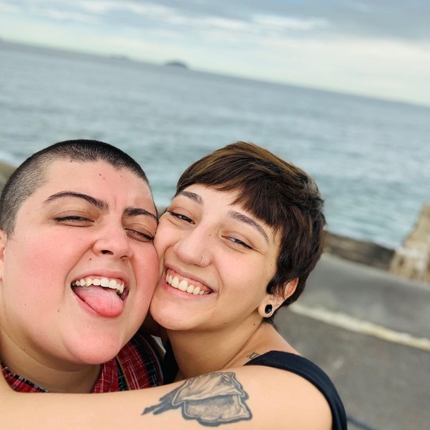 Ana Vilela e a mulher, Madô (Foto: Reprodução/Instagram)