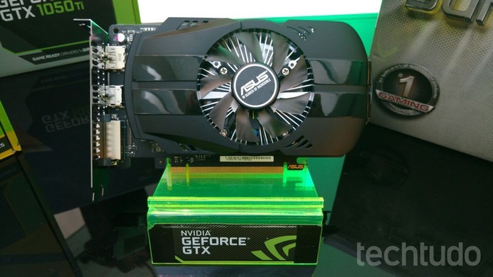 Nvidia lançou mais placas, algumas com preços baixos, como a GTX 1050 que custa a partir de R$ 900 no Brasil (Foto: Viviane Werneck/TechTudo)