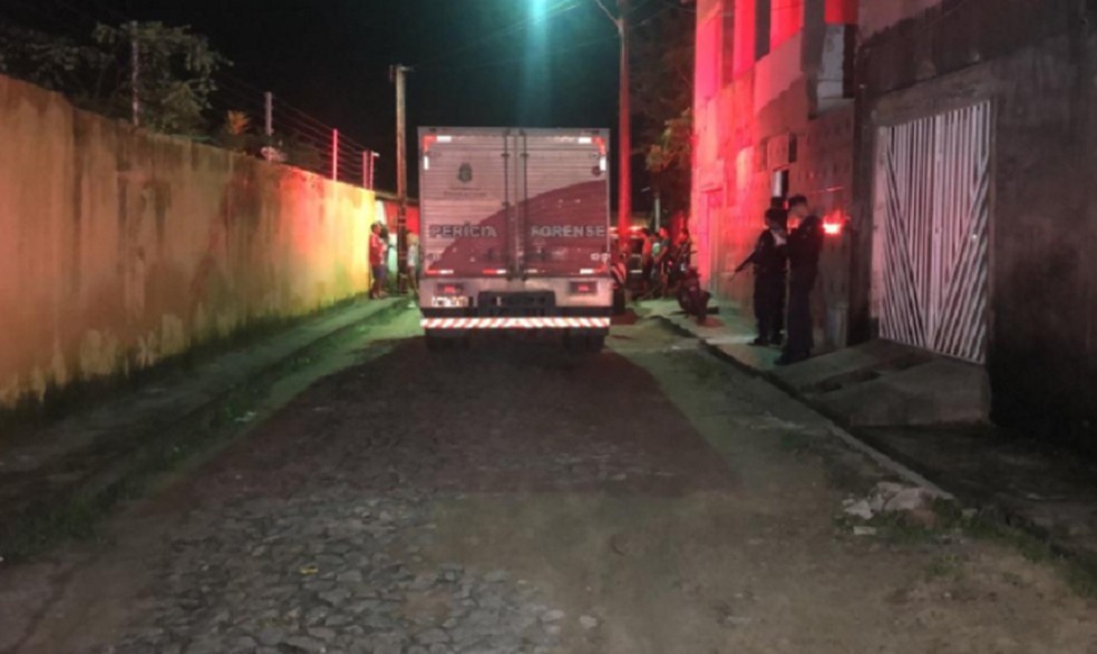 LÃ­gia foi atingida por dois tiros, um nas costas e outro na cabeÃ§a. â€” Foto: Rafaela Duarte/TV DiÃ¡rio