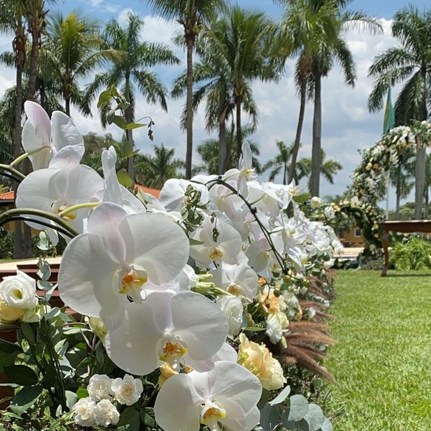 Flores do casamento de Sorocaba (Foto: Reprodução/Instagram)