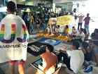 Após operação, estudantes fazem protesto contra fraudes na Seduc-MT