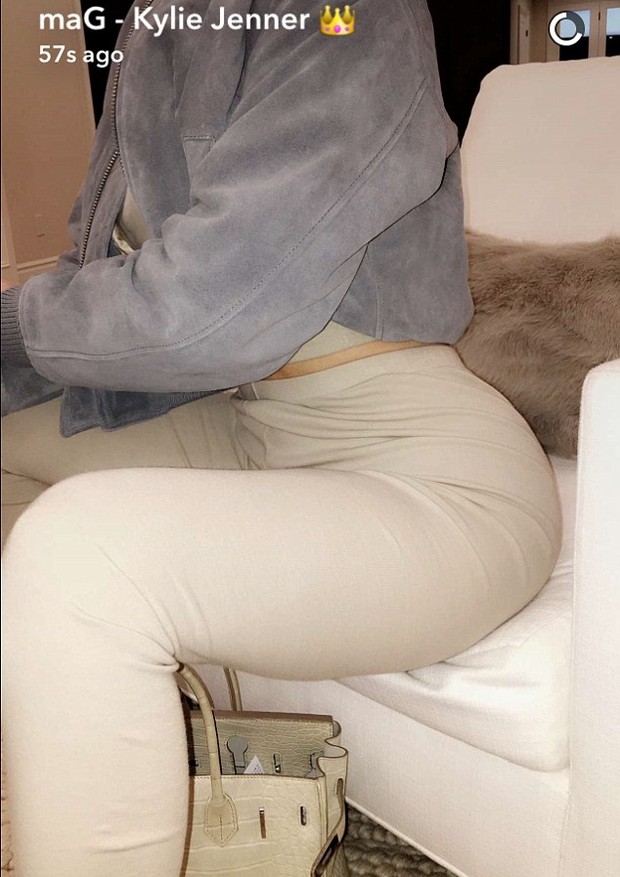Kylie Jenner (Foto: Snapchat/Reprodução)