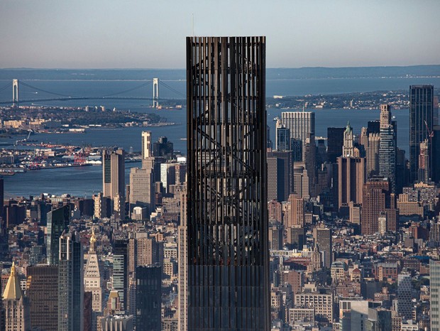 Arranha-céu mais fino do mundo é inaugurado em Nova York (Foto: Divulgação)