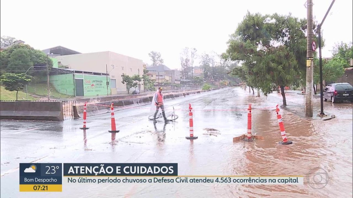 BH tem quase 90 áreas sujeitas a inundações; saiba onde ficam Minas Gerais G1