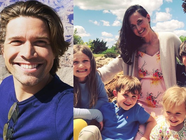Zac Hanson e Kate Tucker com os filhos (Foto: Reprodução/Instagram)