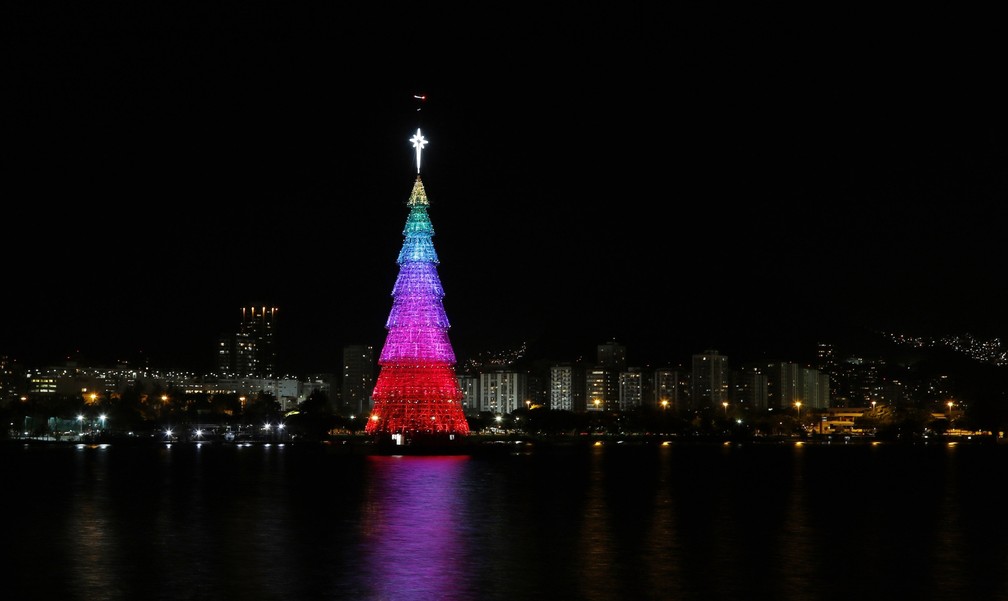 Árvore de Natal da Lagoa é inaugurada neste sábado | O que fazer no Rio de  Janeiro | G1