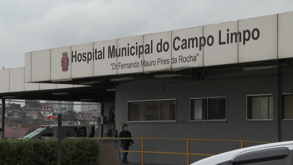 Hospital Municipal do Campo Limpo — Foto: Reprodução/TV Globo