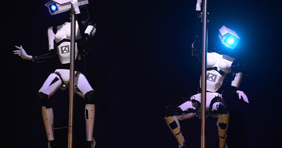 G1 - Robôs fazem pole dance em abertura de feira de tecnologia na Alemanha - notícias em Tecnologia e Games