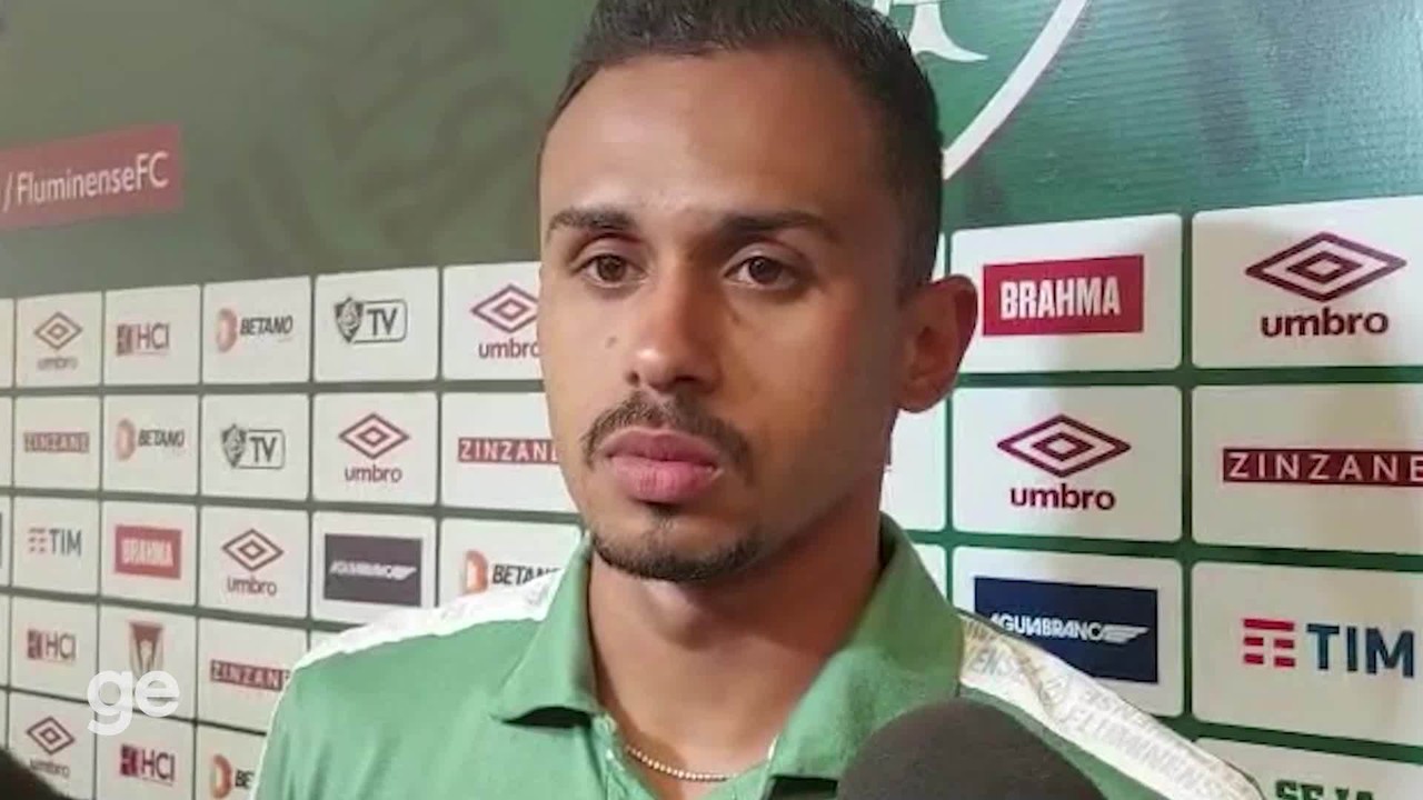 Decisivo, Lima celebra primeiro gol com a camisa do Fluminense