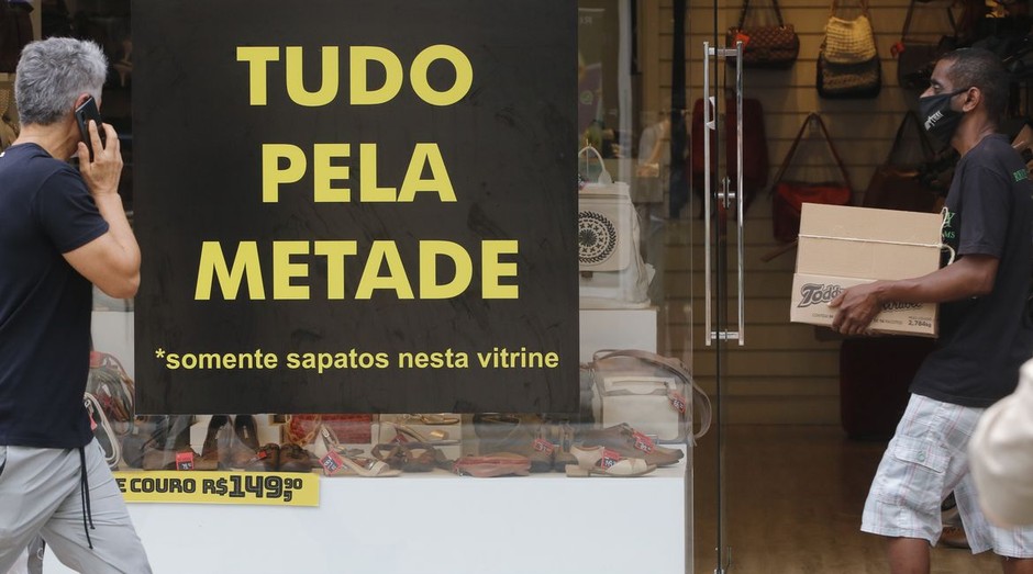 comercio, vitrine, loja, rj, rio de janeiro (Foto: Fernando Frazão/Agência Brasil)