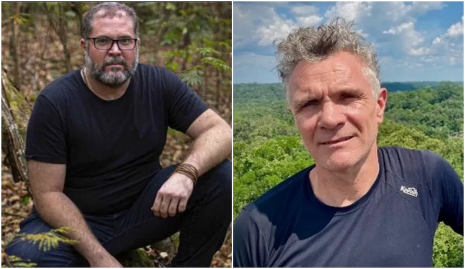 O indigenista Bruno Araújo Pereira, da Fundação Nacional do Índio (Funai), e o jornalista inglês Dom Phillips, colaborador do jornal The Guardian, desapareceram no Vale do Javari, na Amazônia