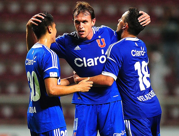 Luciano Civelli gol Universidad de Chile contra Deportivo Lara (Foto: AFP)