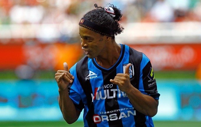Ronaldinho Gaúcho Queretaro (Foto: AFP)