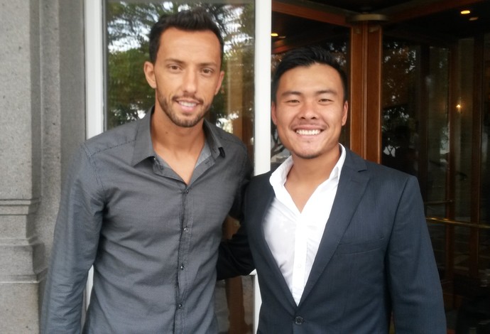 nenê e chang (Foto: João da Mata / GloboEsporte.com)