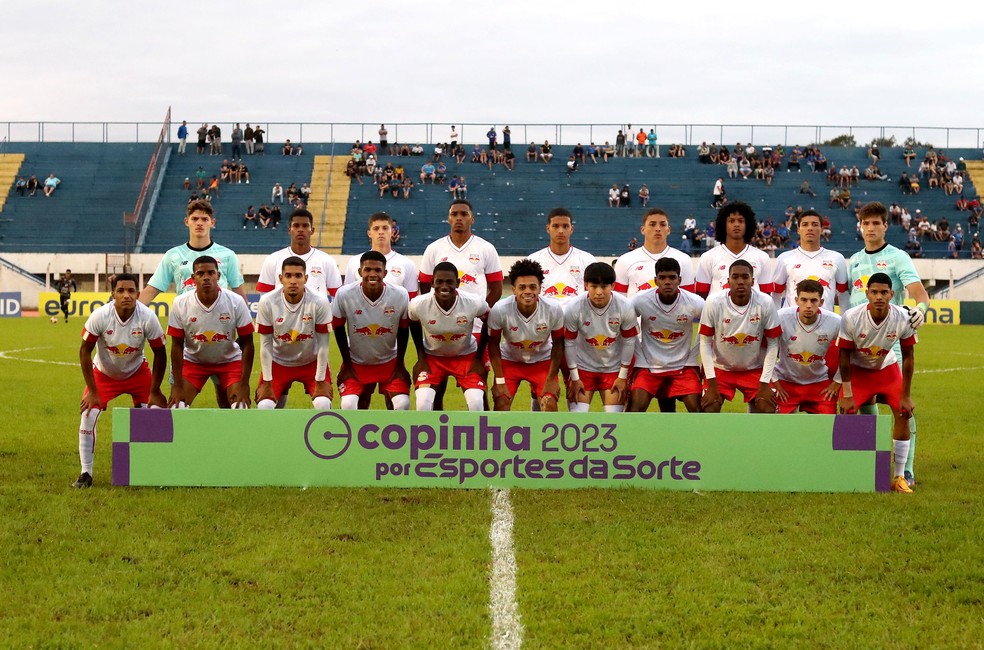 Bragantino na Copinha 2023 — Foto: Fernando Roberto/Red Bull Bragantino