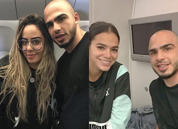 Rafaella Santos e Bruna Marquezine com Ali Rahal (Foto: Reprodução Instagram)