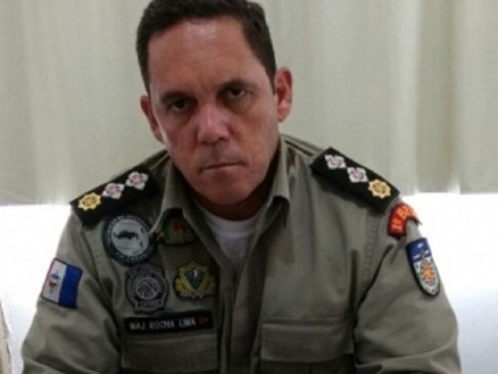 Tenente-coronel Rocha Lima, da Polícia Militar de Alagoas, responde por suspeita de envolvimento em homicídio  — Foto: Warner Oliveira
