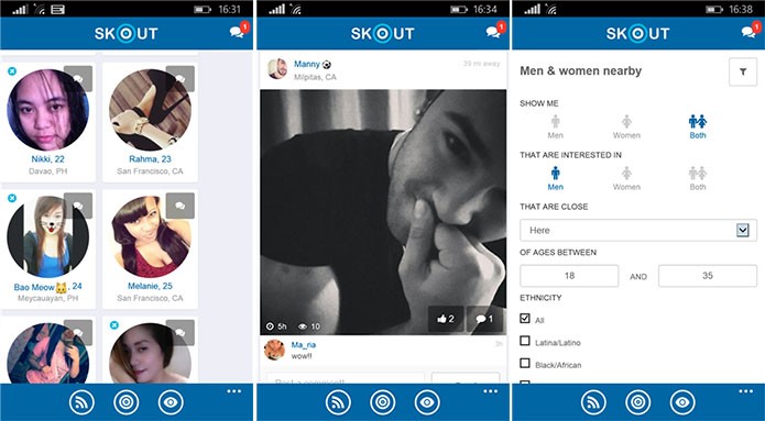 Skout é um aplicativo ideal para quem deseja conhecer pessoas e encontrar novos amigos (Foto: Divulgação/Windows Phone Store)