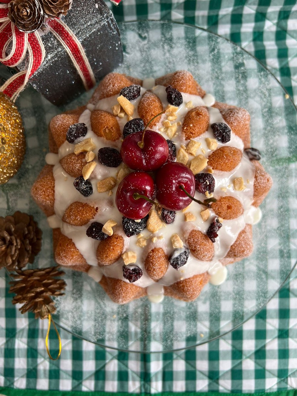 Bolo de Natal com frutas secas - Foto: Carola Troisgros