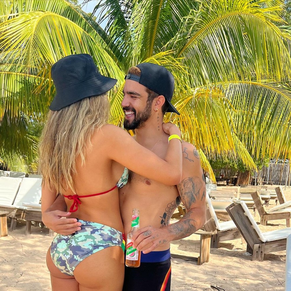Caio Castro e Daia de Paula &mdash; Foto: Reprodu&ccedil;&atilde;o Instagram