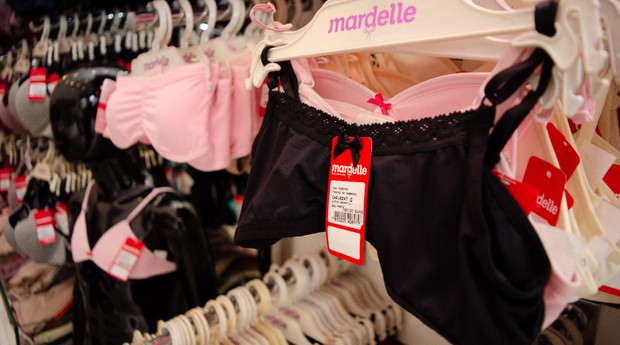 Mardelle trabalha com lingeries femininas e masculinas (Foto: Divulgação)