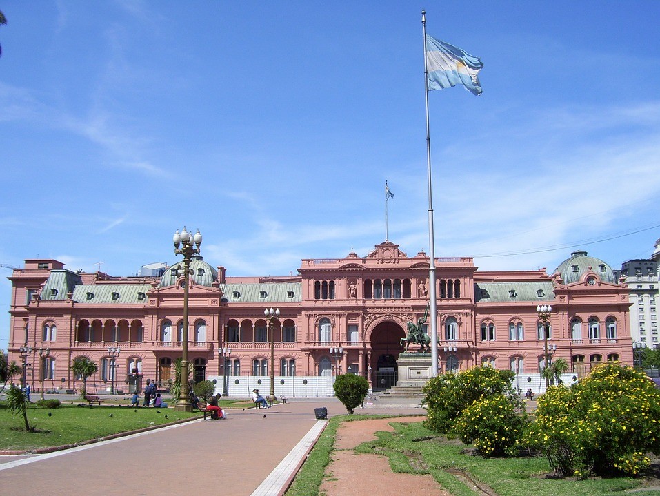 Casa Rosada, a sede da Presidência argentina (Foto: Pixabay)