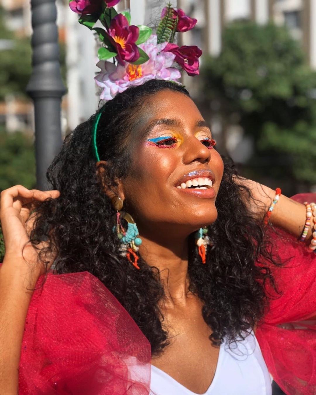 Alalaflor : flores como inspiração para o Carnaval (Foto: Reprodução Instagram)