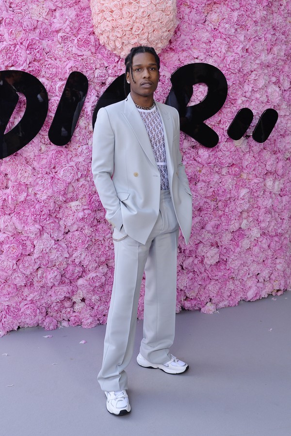 PARIS, FRANCE - JUNE 23: ASAP Rocky attends the Dior Homme Menswear Spring/Summer 2019 show as part of Paris Fashion Week on June 23, 2018 in Paris, France.  (Photo by Francois Durand/Getty Images for Dior) (Foto: Getty Images for Dior)