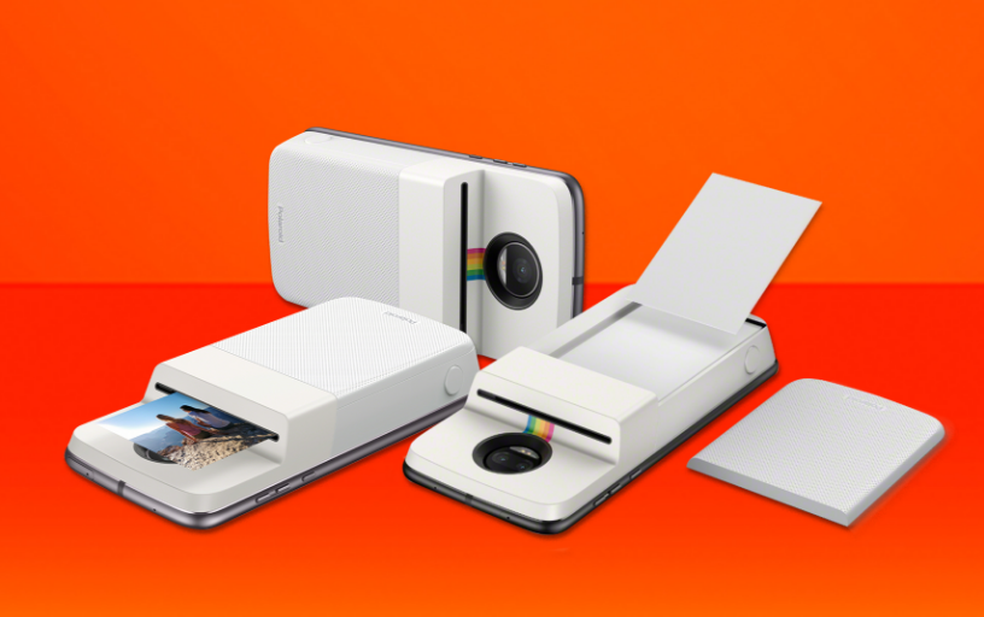 Motorola confirma Moto Snap da Polaroid; acessório imprime fotos na hora (Foto: Divulgação/Motorola)