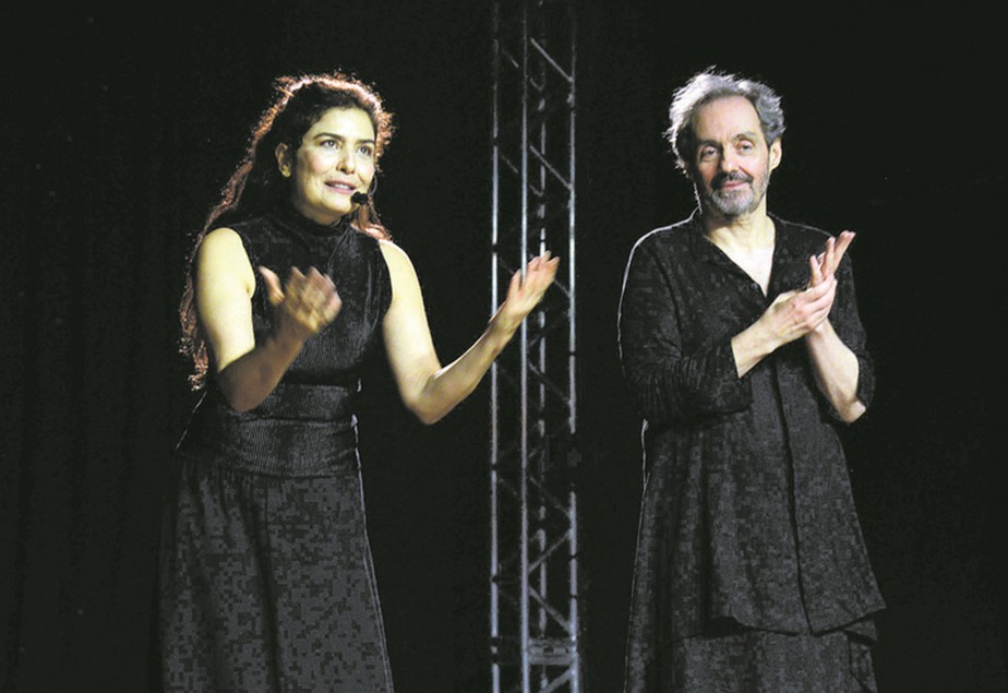 Leticia Sabatella e Daniel Dantas