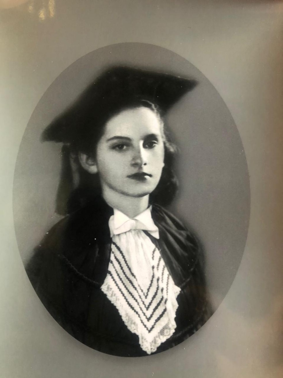Anarlete formou-se professora com apenas 18 anos, em 1940 — Foto: Arquivo Pessoal/Anarlete Gondim