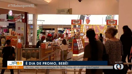 Veja como está a movimentação da Black Friday em shopping da Capital