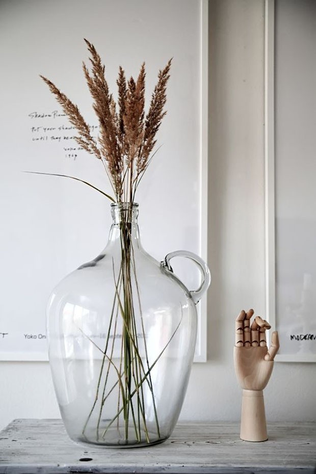 É tendência: plantas secas e prints botânicas no décor - Casa Vogue |  Paisagismo