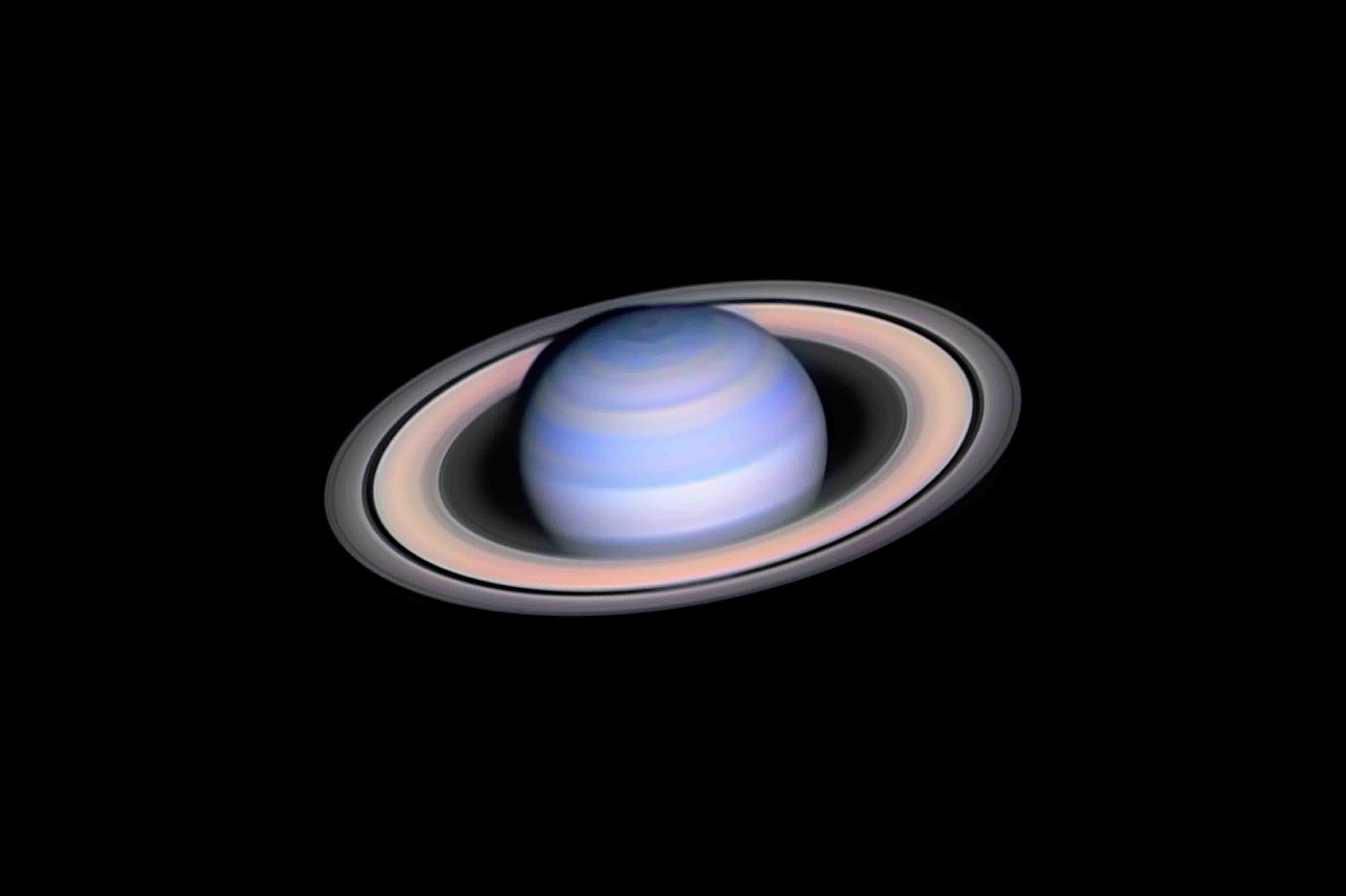 O planeta Saturno (Foto: © László Francsics/Divulgação Royal Observatory Greenwich)