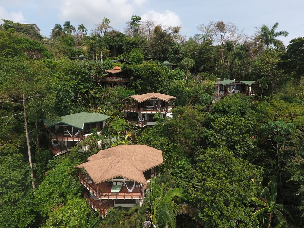 Tulemar Bungalows & Villas, no Parque Nacional Manuel Antonio (Costa Rica) — Foto: Reprodução