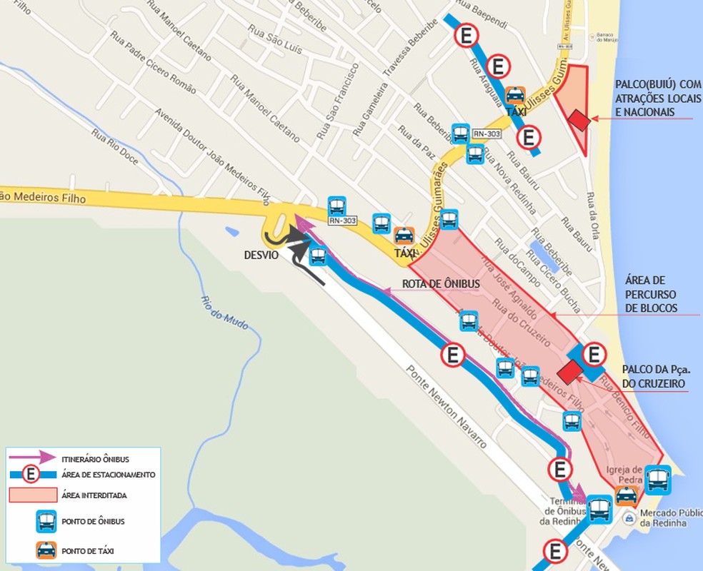 Polo Redinha — Foto: Divulgação/STTU