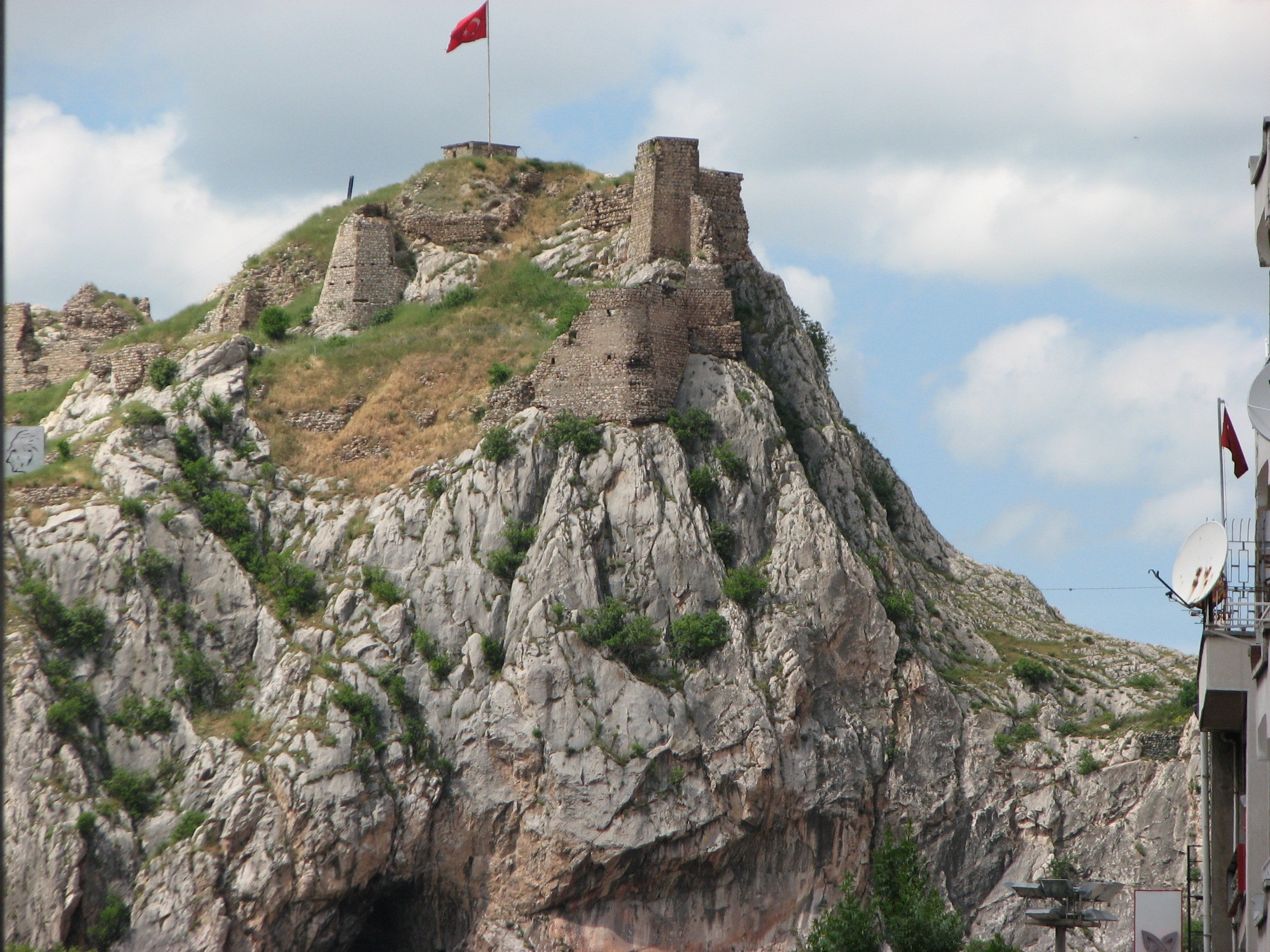 Ruínas do castelo de Tokat, na Turquia (Foto: Avi Dolgin/flickr/creative commons)