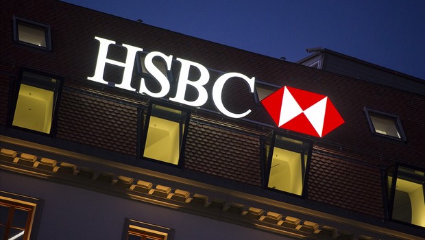 Escritórios do banco HSBC em Genebra, na Suíça (Foto: Harold Cunningham/Getty Images)