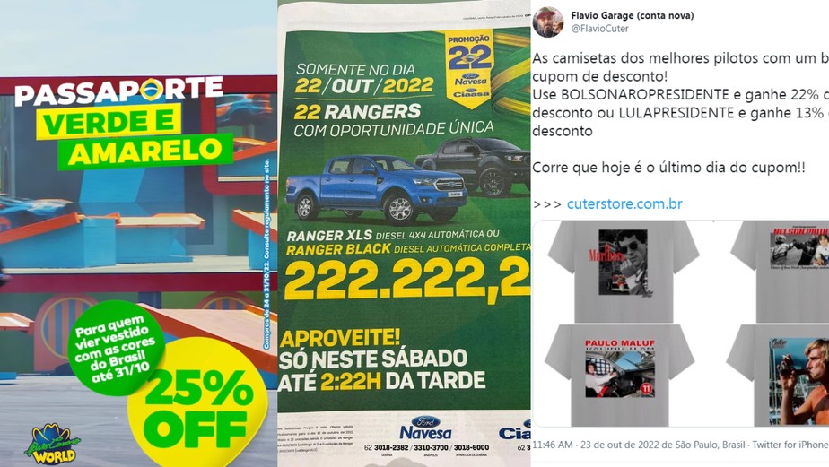 Assim como outras empresas, Beto Carrerro faz campanha com viés eleitoral