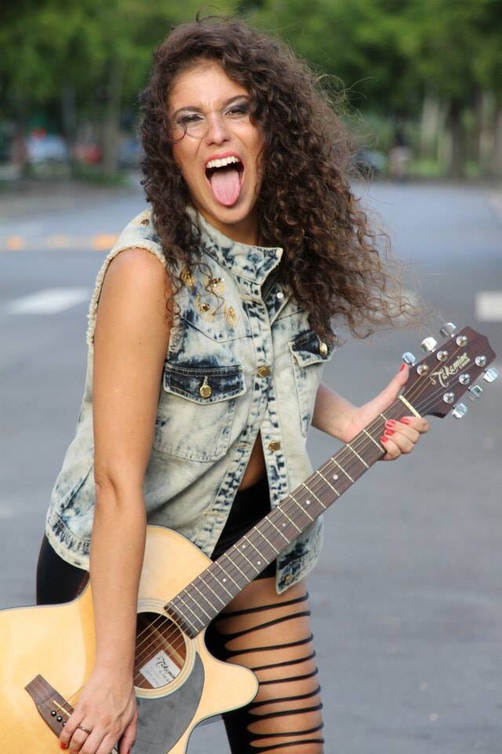 Roberta Malucelli foi uma dos oito artistas escolhidos entre 140 inscritos para tocar no Rock in Rio — Foto: Divulgação