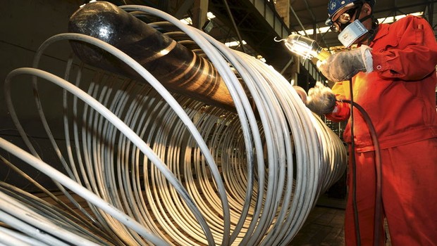 Indústria ; produção industrial ; siderurgia ; aço ;  (Foto: Arquivo/Reuters)